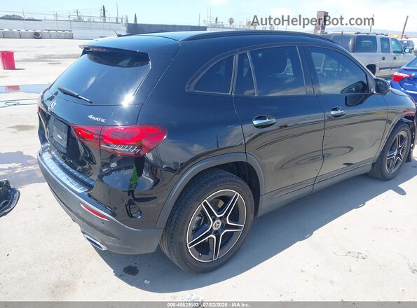 W1N4N4HB3PJ444583 2023 MERCEDES-BENZ GLA 250 Black უკანა მარჯვენა