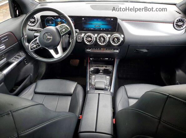 W1N4N4HB4MJ294155 2021 MERCEDES-BENZ GLA Black Вид панелі приладів