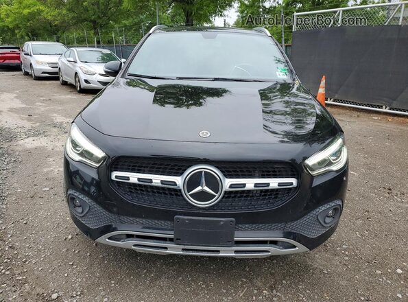 W1N4N4HB4MJ294155 2021 MERCEDES-BENZ GLA Black Вид спереду