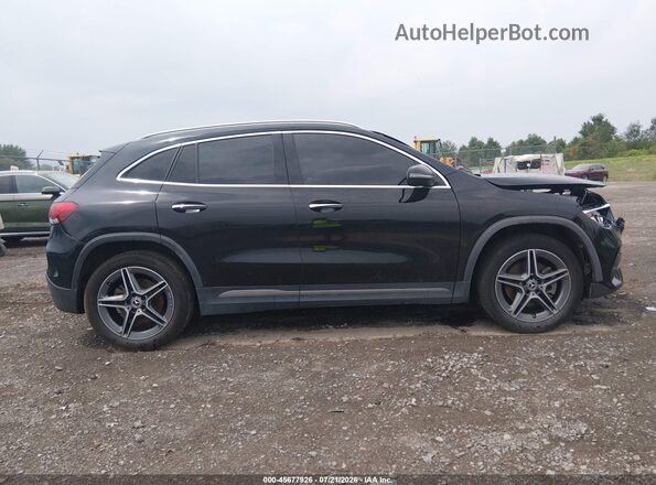 W1N4N4HB4NJ382107 2022 MERCEDES-BENZ GLA 250 Black Widok wnętrza z tyłu