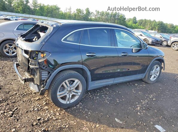 W1N4N4HB5MJ295718 2021 MERCEDES-BENZ GLA Black Задня права чверть