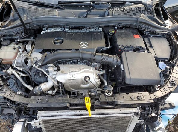 W1N4N4HB5MJ295718 2021 MERCEDES-BENZ GLA Black Вид задньої частини салону