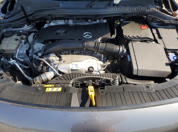 W1N4N4HB5NJ338939 2022 MERCEDES-BENZ GLA Gray Rear interior view