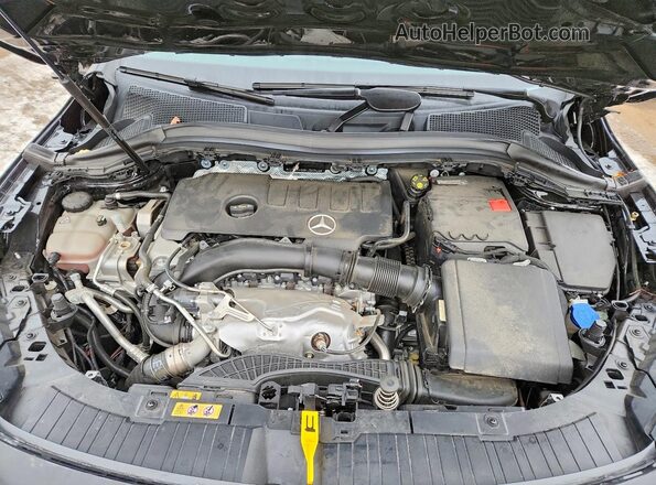 W1N4N4HB6NJ390614 2022 MERCEDES-BENZ GLA Black Շարժիչի բաժամունքի տեսք