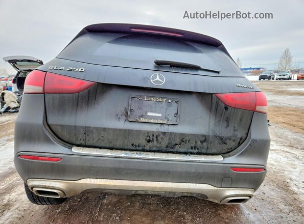 W1N4N4HB6NJ390614 2022 MERCEDES-BENZ GLA Black Հետևի տեսք