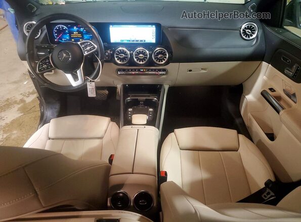 W1N4N4HB7MJ291248 2021 MERCEDES-BENZ GLA Black წინა პანელის ხედი