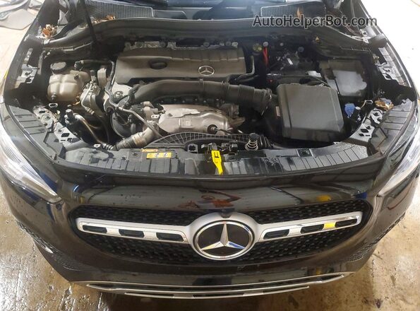 W1N4N4HB7MJ291248 2021 MERCEDES-BENZ GLA Black ძრავის განყოფილების ხედი