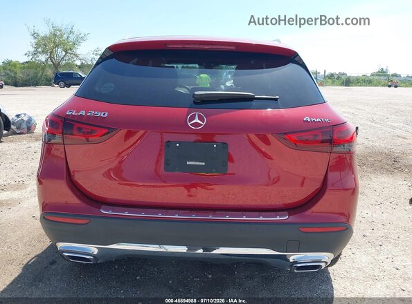 W1N4N4HB8MJ241779 2021 MERCEDES-BENZ GLA 250 Красный 