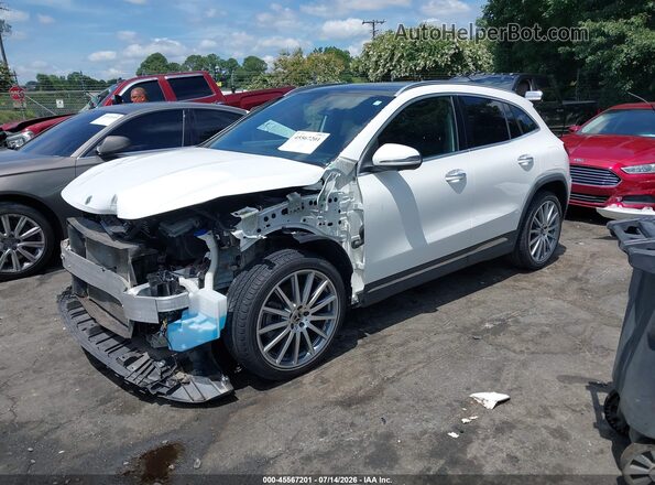 W1N4N4HB9NJ412217 2022 MERCEDES-BENZ GLA 250 White Առջևի ձախ երեք քառորդ տեսարան