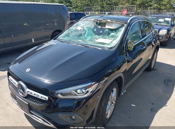 W1N4N4HBXMJ192228 2021 MERCEDES-BENZ GLA 250 Black Widok z przodu