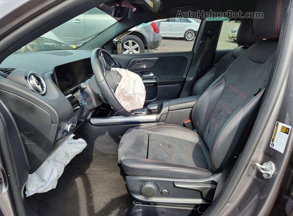 W1N4N4HBXNJ383455 2022 MERCEDES-BENZ GLA Gray Front interior view