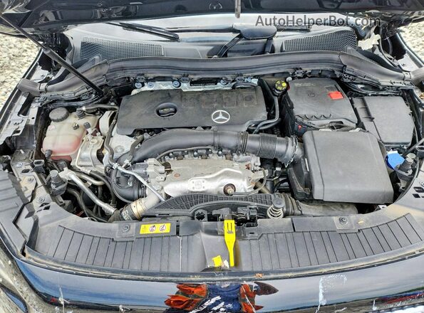 W1N4N4HBXPJ493392 2023 MERCEDES-BENZ GLA Black ძრავის განყოფილების ხედი