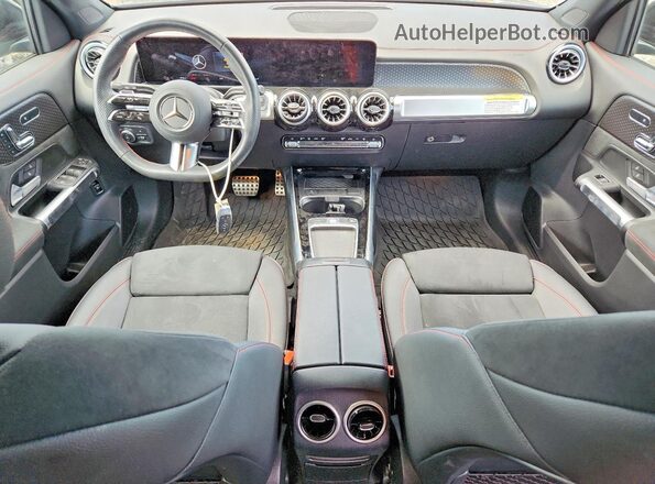 W1N9M0CB8RN108111 2024 MERCEDES-BENZ EQB Black წინა პანელის ხედი