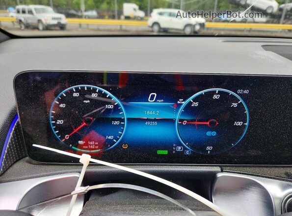 W1N9M0KB2PN039415 2023 MERCEDES-BENZ EQB Black ხელსაწყოთა პანელის ხედი