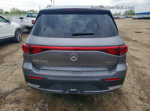 W1N9M0KB2PN067876 2023 MERCEDES-BENZ EQB Gray Widok z tyłu