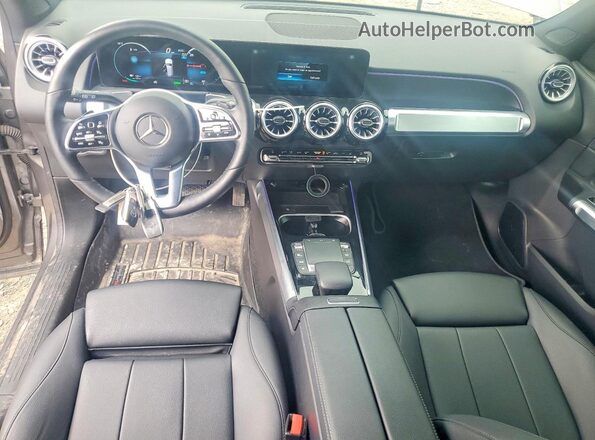 W1N9M0KB2PN067876 2023 MERCEDES-BENZ EQB Gray Widok deski rozdzielczej