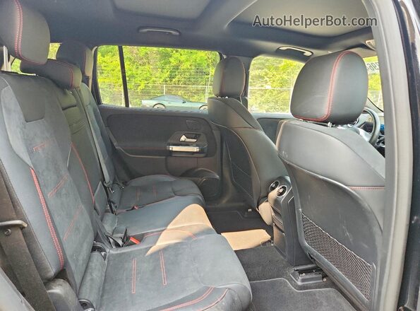 W1N9M0KB3NN007702 2022 MERCEDES-BENZ EQB Black Widok wnętrza z tyłu