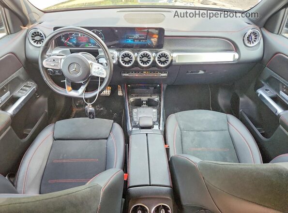 W1N9M0KB3NN007702 2022 MERCEDES-BENZ EQB Black Widok deski rozdzielczej