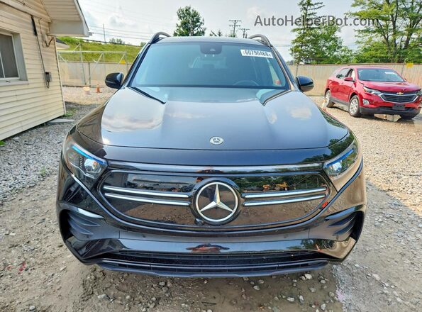 W1N9M0KB3NN007702 2022 MERCEDES-BENZ EQB Black Widok z przodu