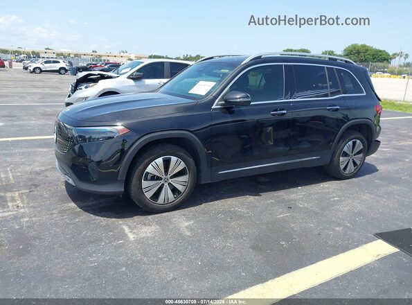 W1N9M0KB3RN104176 2024 MERCEDES-BENZ EQB 300 SUV Черный Передняя левая четверть