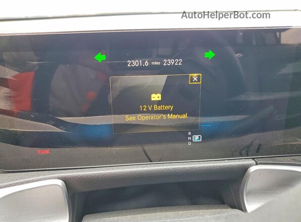 W1N9M0KBXPN076390 2023 MERCEDES-BENZ EQB White Вид щитка приладів