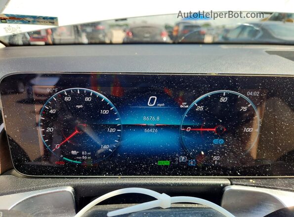 W1N9M1DB7PN042314 2023 MERCEDES-BENZ EQB White Vista del cuadro de instrumentos