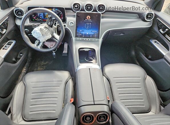 W1NKJ4HB0RF099036 2024 MERCEDES-BENZ GLC-CLASS White წინა პანელის ხედი