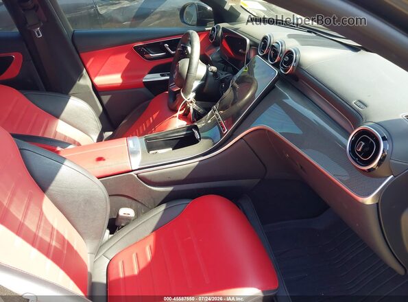 W1NKJ4HB0RF133377 2024 MERCEDES-BENZ GLC 300 COUPE Gray Front interior view