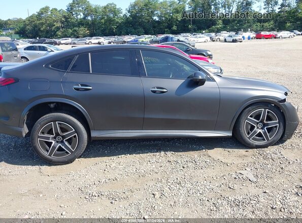 W1NKJ4HB0RF133377 2024 MERCEDES-BENZ GLC 300 COUPE Gray Rear interior view