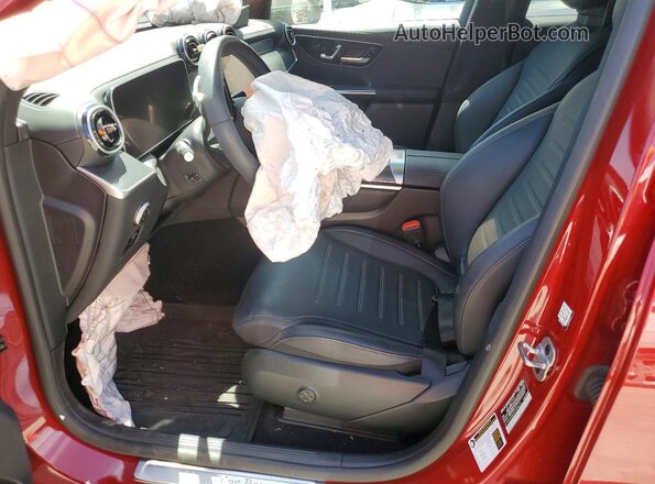 W1NKJ4HB2RF088622 2024 MERCEDES-BENZ GLC-CLASS Red Вид салону спереду