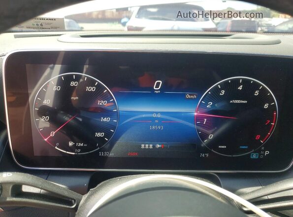 W1NKJ4HB6RF088235 2024 MERCEDES-BENZ GLC-CLASS White Vista del cuadro de instrumentos