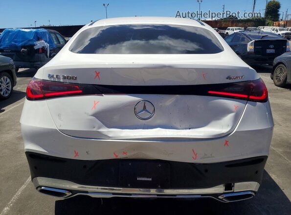 W1NKJ4HB6RF088235 2024 MERCEDES-BENZ GLC-CLASS White Vista trasera