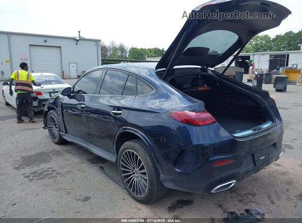 W1NKJ4HB8RF108114 2024 MERCEDES-BENZ GLC 300 COUPE Синий Задняя левая четверть