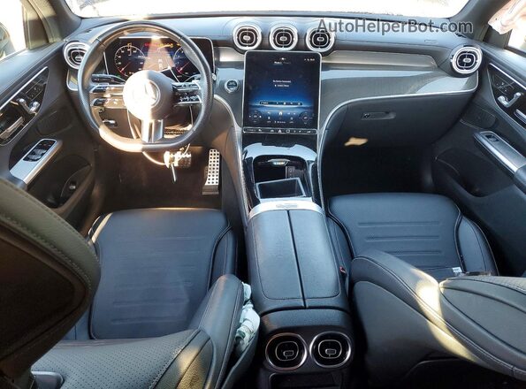 W1NKJ4HBXSF292896 2025 MERCEDES-BENZ GLC-CLASS Черный Вид панели приборов