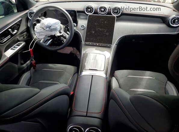 W1NKJ8HB1RF226223 2024 MERCEDES-BENZ GLC-CLASS Gray Առջևի վահանակի տեսք