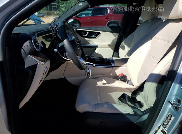 W1NKM4GB4PF026340 2023 MERCEDES-BENZ GLC-CLASS Silver Widok wnętrza z przodu