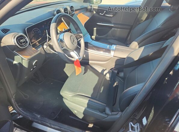 W1NKM4GB5SF345643 2025 MERCEDES-BENZ GLC-CLASS Черный Вид салона спереди