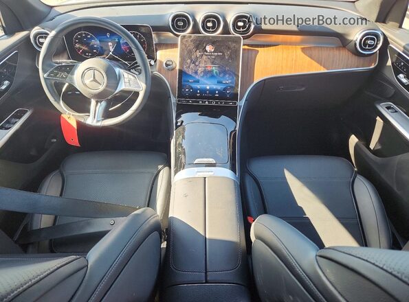 W1NKM4GB5SF345643 2025 MERCEDES-BENZ GLC-CLASS Черный Вид панели приборов