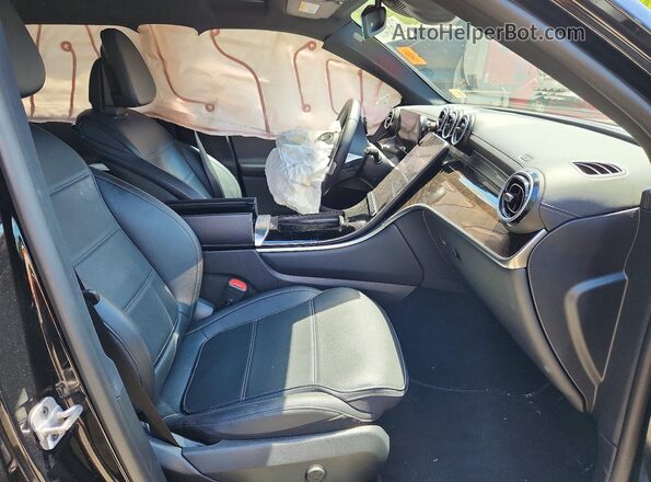 W1NKM4HB1PF030098 2023 MERCEDES-BENZ GLC-CLASS Black წინა სალონის ხედი