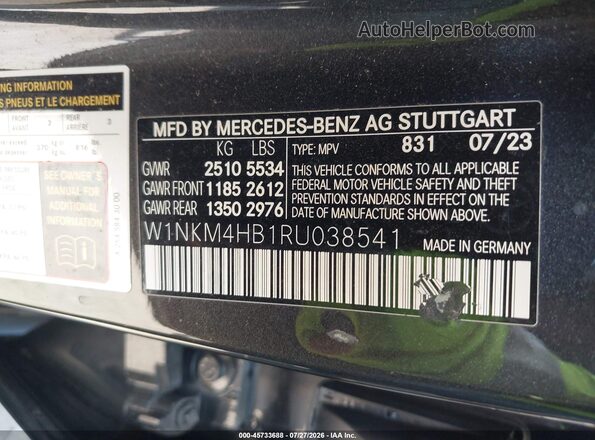 W1NKM4HB1RU038541 2024 MERCEDES-BENZ GLC 300 Black Շարժիչի բաժամունքի տեսք