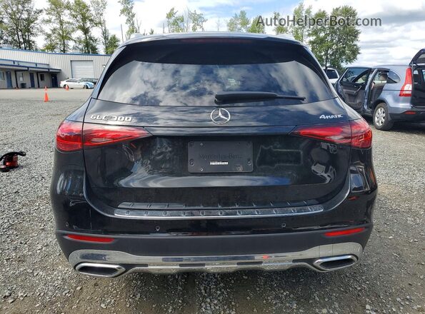 W1NKM4HB2PU011877 2023 MERCEDES-BENZ GLC-CLASS Black Rear view