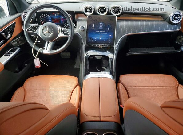 W1NKM4HB2PU011877 2023 MERCEDES-BENZ GLC-CLASS Black Dashboard view