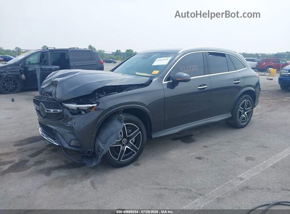 W1NKM4HB2RF088823 2024 MERCEDES-BENZ GLC 300 Black Առջևի ձախ երեք քառորդ տեսարան