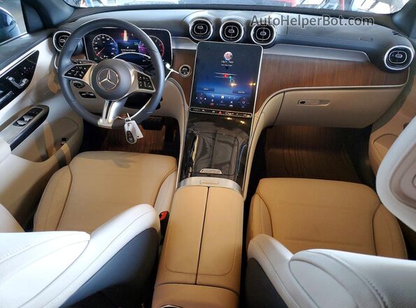 W1NKM4HB3RF188638 2024 MERCEDES-BENZ GLC-CLASS Blue Dashboard view