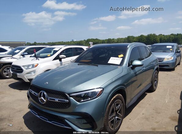 W1NKM4HB3SF393981 2025 MERCEDES-BENZ GLC 300 Зеленый Передняя левая четверть