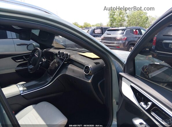 W1NKM4HB3SF393981 2025 MERCEDES-BENZ GLC 300 Зеленый Вид салона спереди