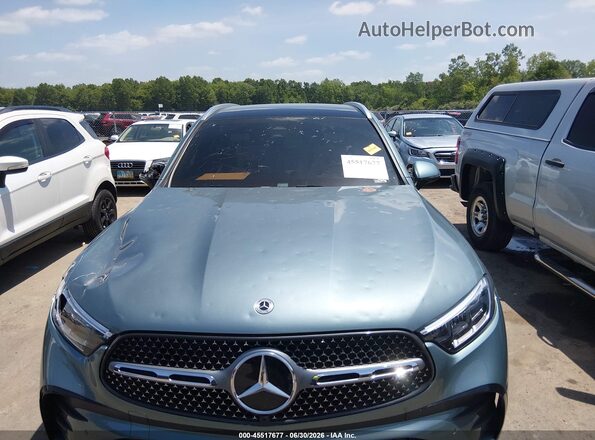 W1NKM4HB3SF393981 2025 MERCEDES-BENZ GLC 300 Зеленый Вид спереди