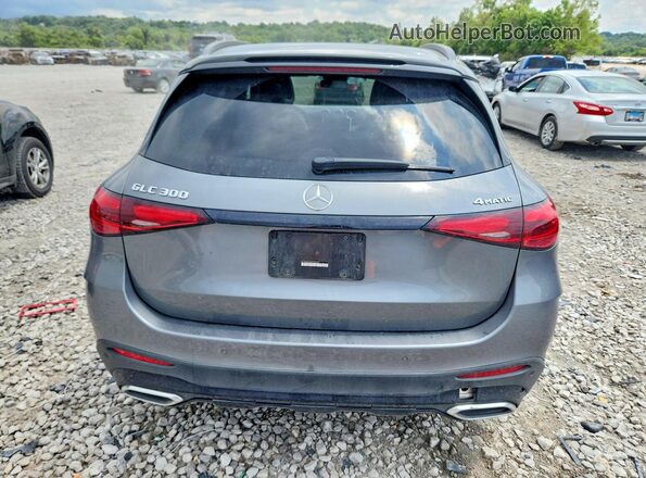 W1NKM4HB4PF056372 2023 MERCEDES-BENZ GLC-CLASS Gray Вид ззаду