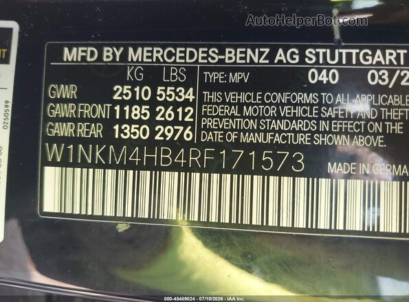 W1NKM4HB4RF171573 2024 MERCEDES-BENZ GLC-CLASS Black Շարժիչի բաժամունքի տեսք
