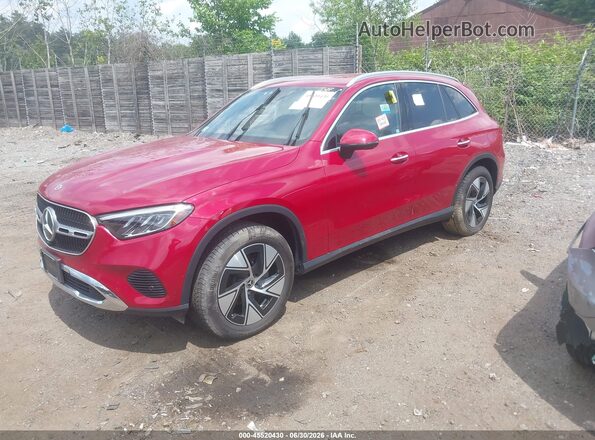 W1NKM4HB5RF193047 2024 MERCEDES-BENZ GLC 300 Красный Передняя левая четверть